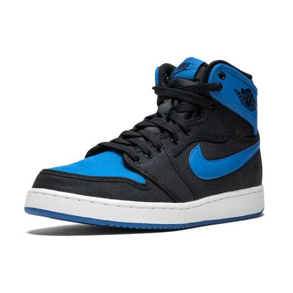 Air Jordan 1 KO High OG Black Sport Blue 638471-007