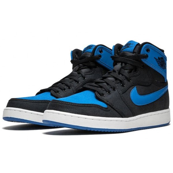 Air Jordan 1 KO High OG Black Sport Blue 638471-007