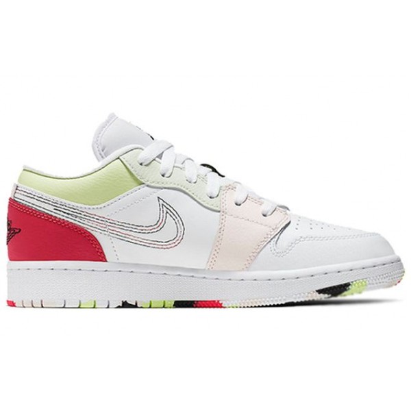 Air Jordan 1 Low GG White Ember Glow 554723-176