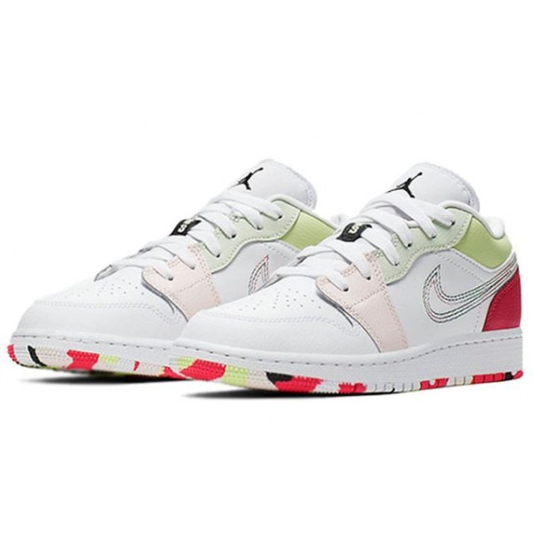 Air Jordan 1 Low GG White Ember Glow 554723-176