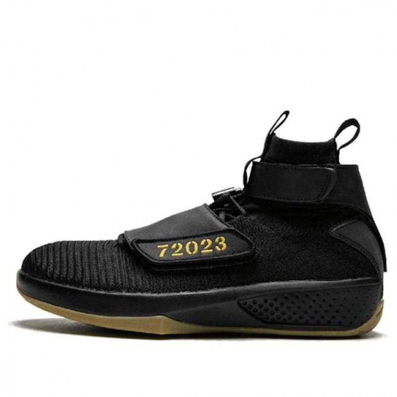 Nike Carmelo Anthony x Rag & Bone x Air Jordan 20 Retro Flyknit 'Black' Black/Black/Gum Light Brown BQ3271-001