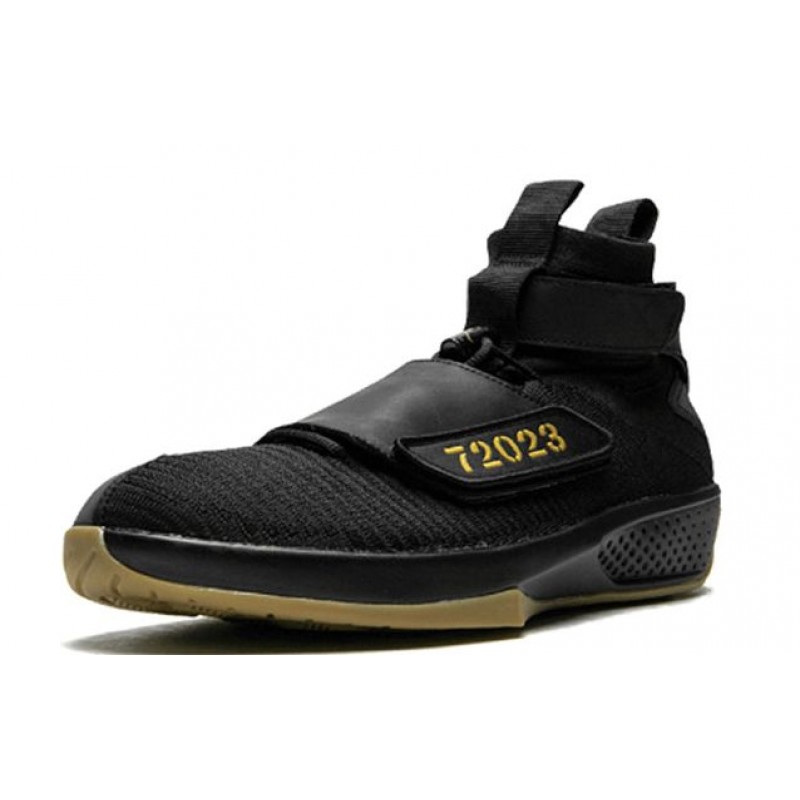 Nike Carmelo Anthony x Rag & Bone x Air Jordan 20 Retro Flyknit 'Black' Black/Black/Gum Light Brown BQ3271-001