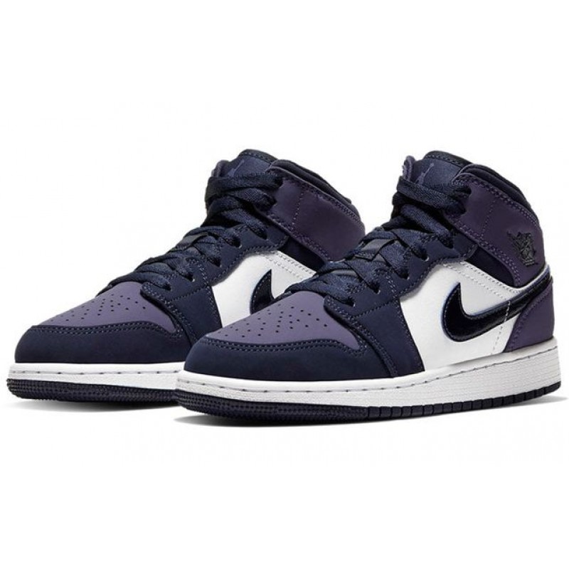 Air Jordan 1 Mid GS Sanded Purple 554725-445