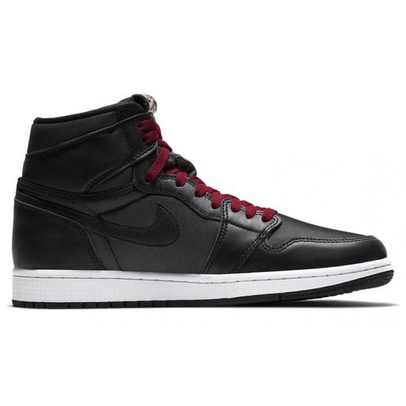 Air Jordan 1 Retro High OG Satin - Black Gym Red 555088-060