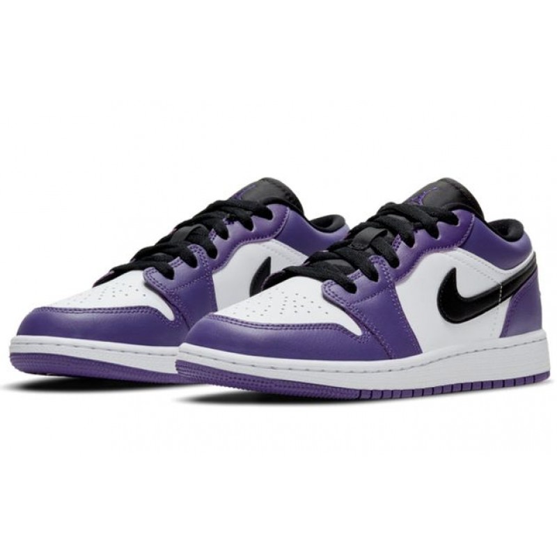 Air Jordan 1 Low GS Court Purple 553560-500