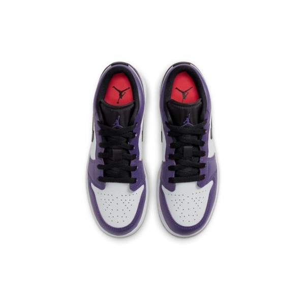 Air Jordan 1 Low GS Court Purple 553560-500