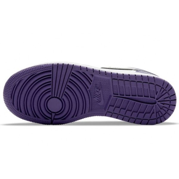 Air Jordan 1 Low GS Court Purple 553560-500