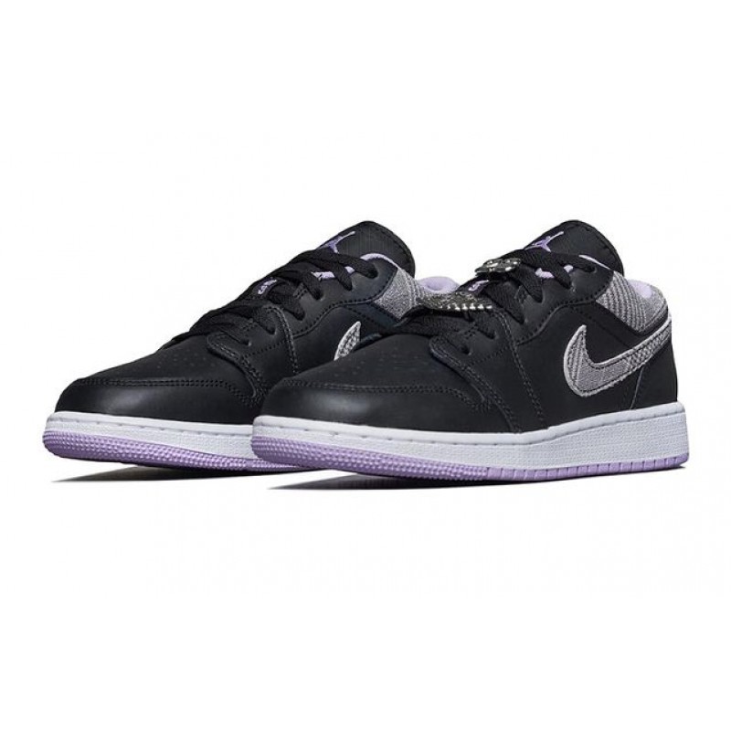 Air Jordan 1 Low SE (GS) Houndstooth DH0570-015