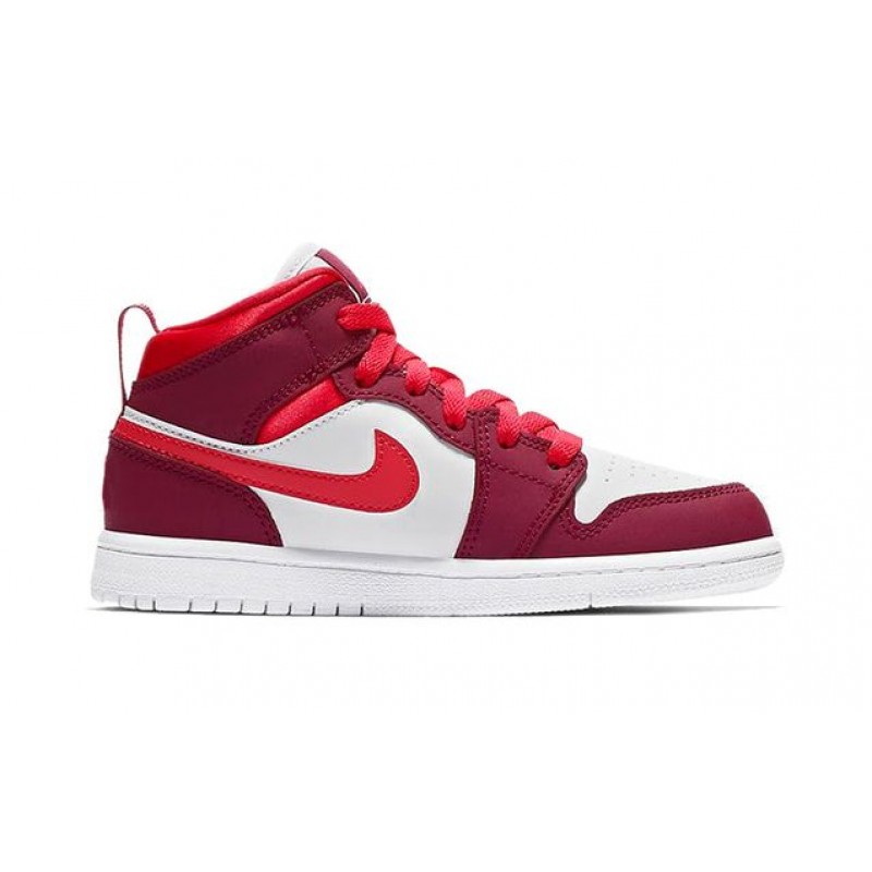 Air Jordan 1 Mid PS 'True Berry Rush Pink' True Berry/Rush Pink/White 640737-661