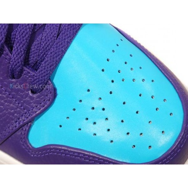 Air Jordan 1 Mid Court Purple Gamma Blue 554724-507