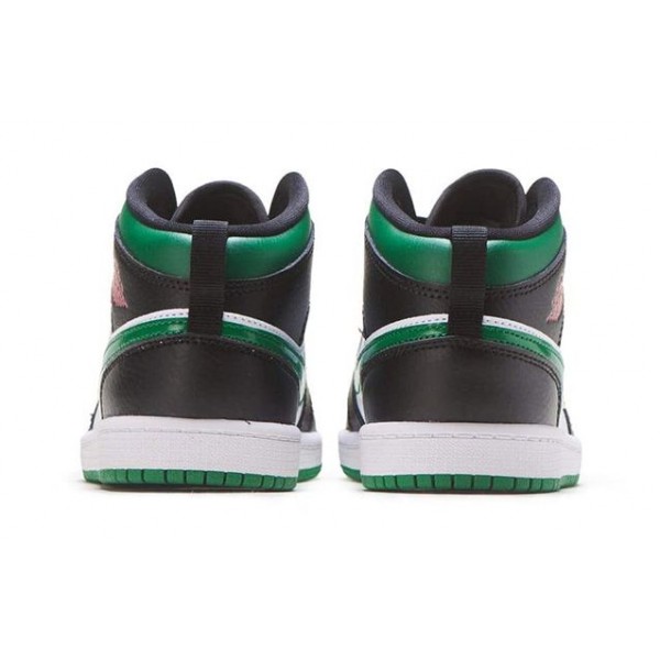 Air Jordan 1 Mid PS 'Black Pine Green' Black/Pine Green/White/Gym Red 640734-067