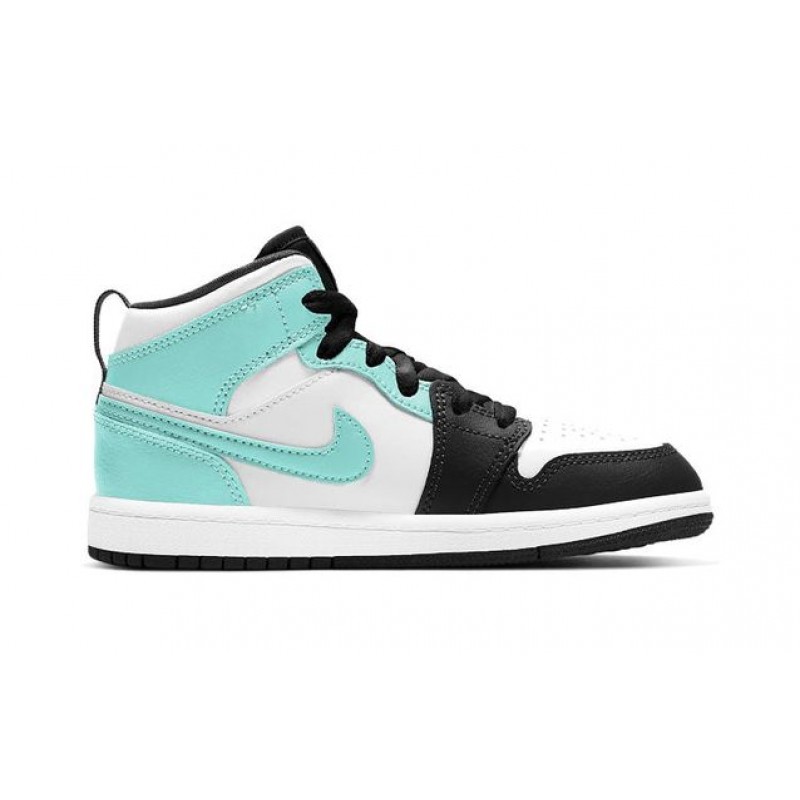 Air Jordan 1 Mid Island Green BP Tropical Twist Igloo (PS) 640734-132