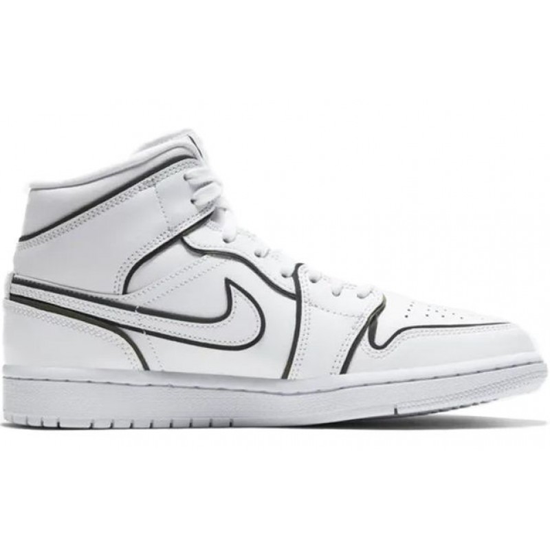 Womens WMNS Air Jordan 1 Mid SE White CK6587-100