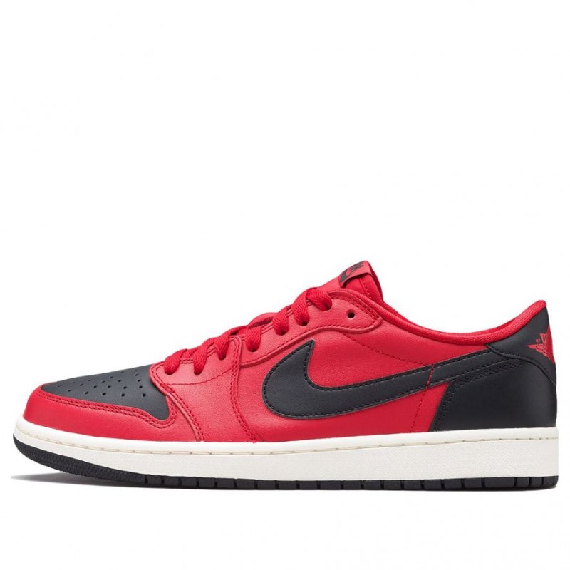 Air Jordan 1 Low OG 'Gym Red Black' Gym Red/Black/Sail 705329-601