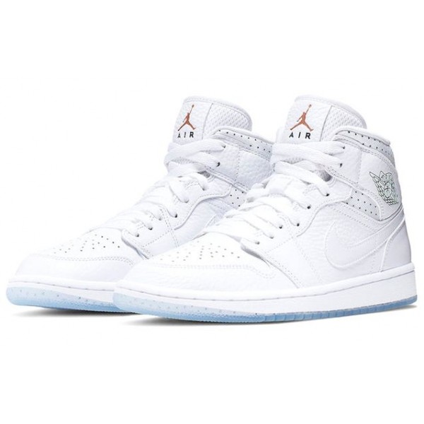 Womens WMNS Air Jordan 1 Mid White CI9100-100