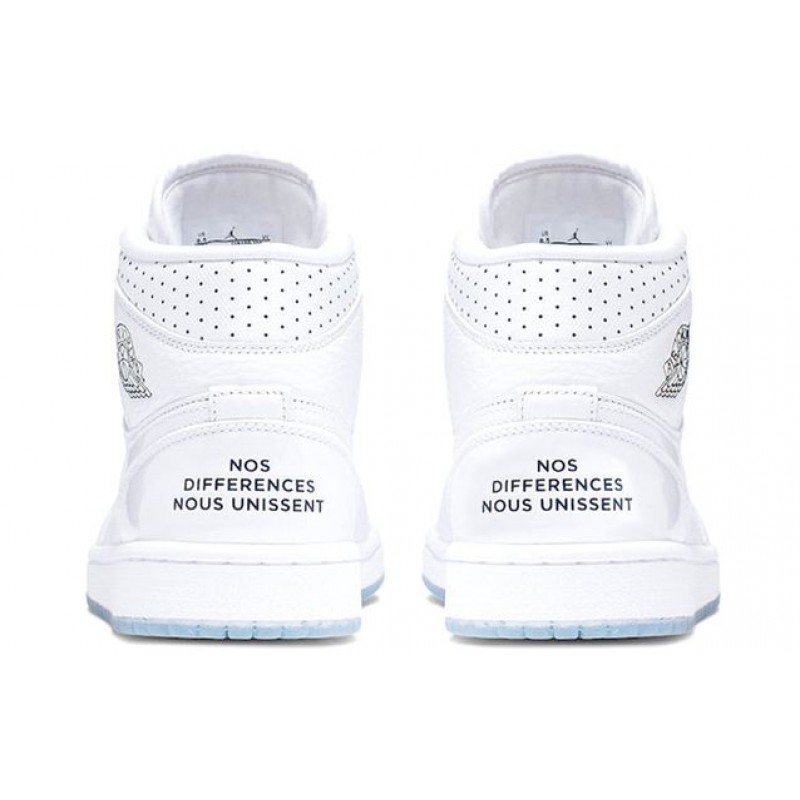 Womens WMNS Air Jordan 1 Mid White CI9100-100