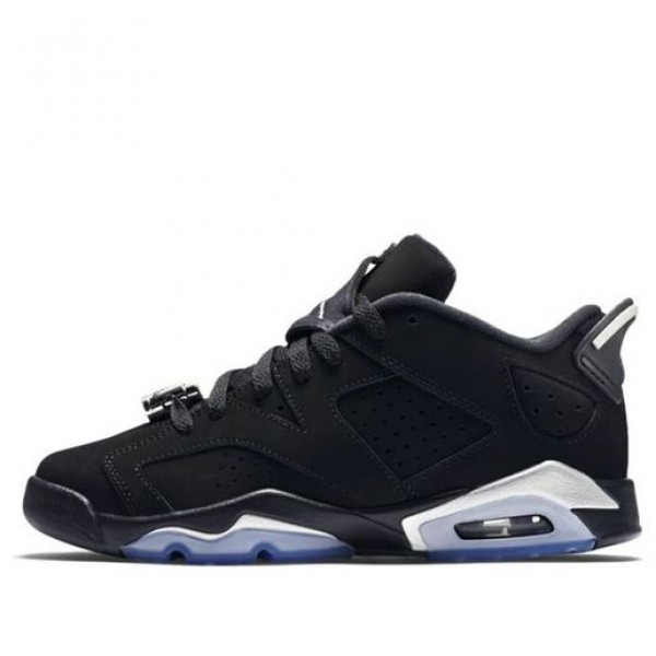 Air Jordan 6 Retro Low BG Metallic Silver 768881-003