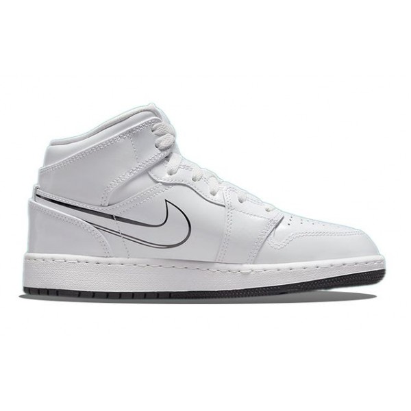 Air Jordan 1 Mid Sneaker School (GS) DQ1864-100