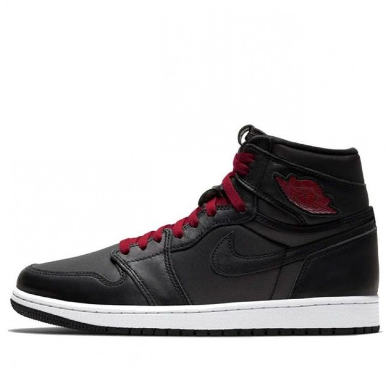 Air Jordan 1 Retro High OG GS Satin - Black Gym Red 575441-060