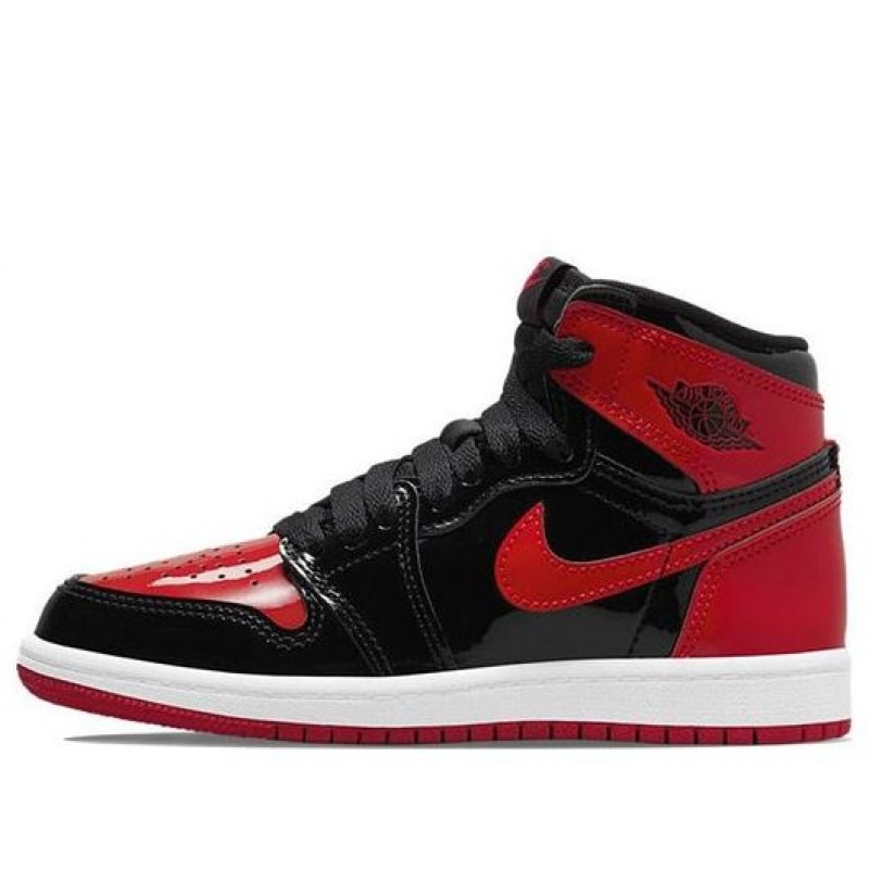 Air Jordan 1 Retro High OG PS Bred Patent AQ2664-063