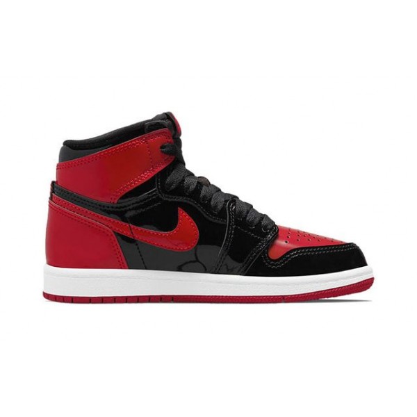 Air Jordan 1 Retro High OG PS Bred Patent AQ2664-063