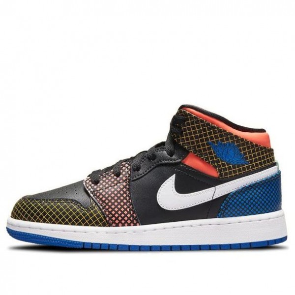 Air Jordan 1 Mid Multi-Color (GS) DC4092-001