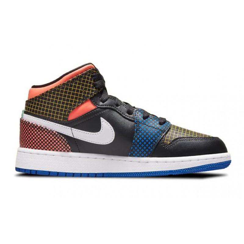 Air Jordan 1 Mid Multi-Color (GS) DC4092-001