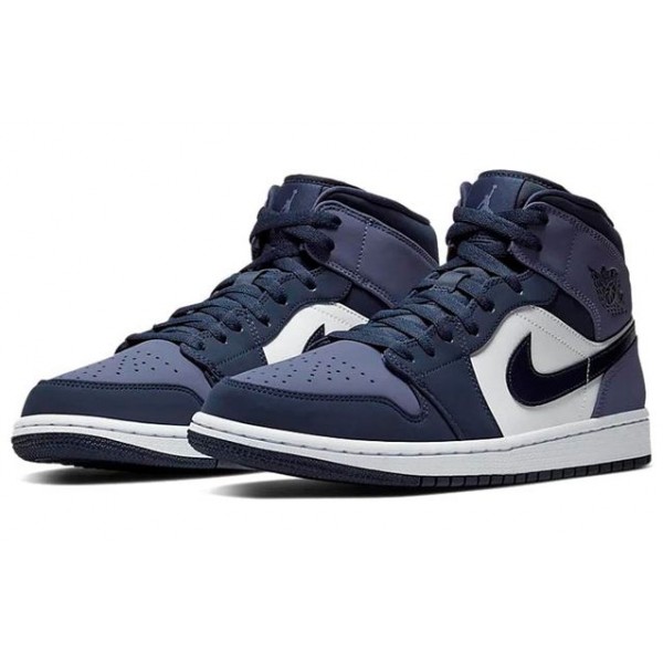 Air Jordan 1 Mid Sanded Purple 554724-445