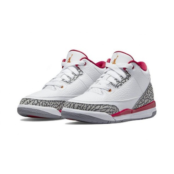 Air Jordan 3 Retro Cardinal Red BP 429487-126