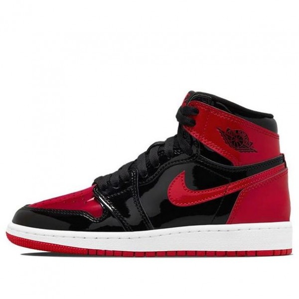 Air Jordan 1 Retro High OG (GS) Patent Bred 575441-063