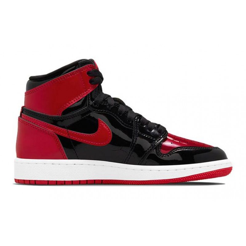 Air Jordan 1 Retro High OG (GS) Patent Bred 575441-063