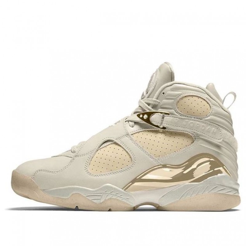 Nike Air Jordan 8 Retro 'Cream' Summit White/Light Bone/Sail/Black CT8533-100