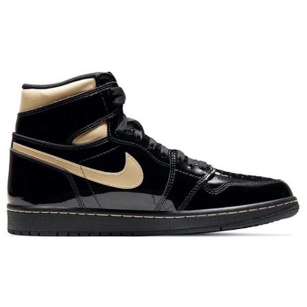 Air Jordan 1 Retro High OG Black Metallic Gold 555088-032