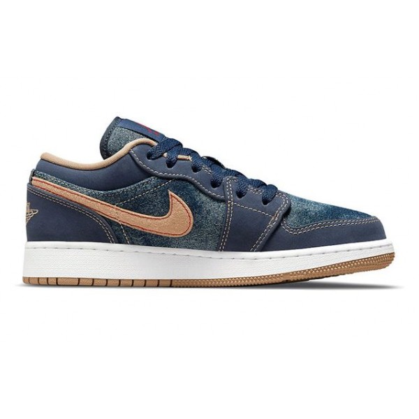 Air Jordan 1 Low (GS) Denim DM4692-400