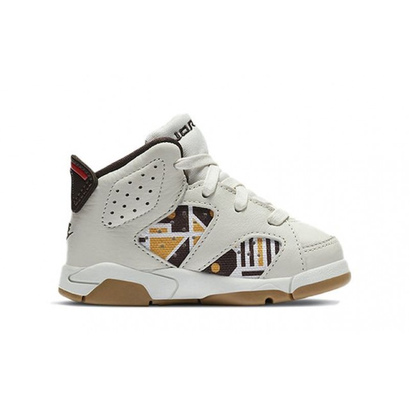 Air Jordan 6 Retro TD 'Quai 54 - Sail Gum' Sail/Team Orange/Gum Light Brown/Baroque Brown CZ6508-100