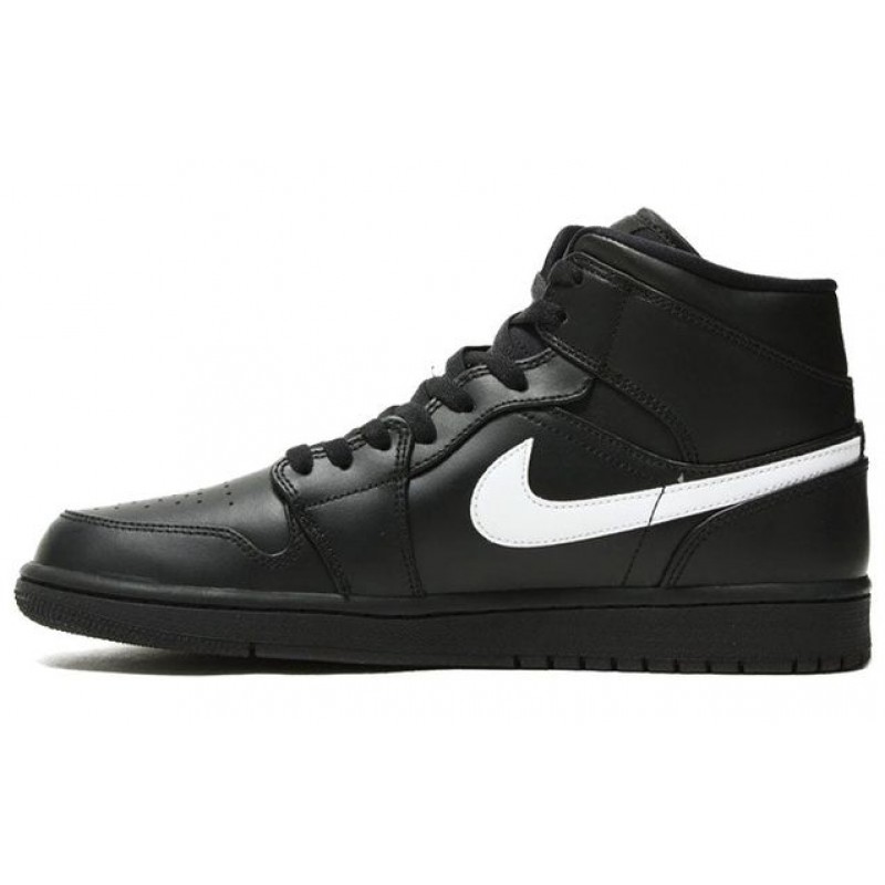 Air Jordan 1 Mid Black 554724-049