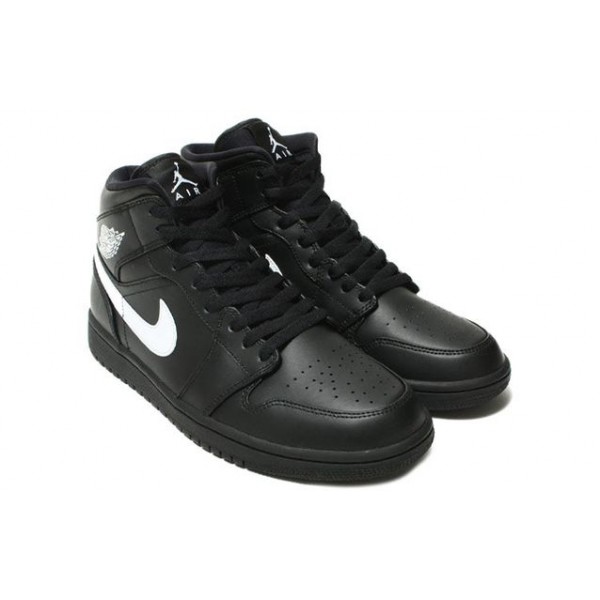 Air Jordan 1 Mid Black 554724-049