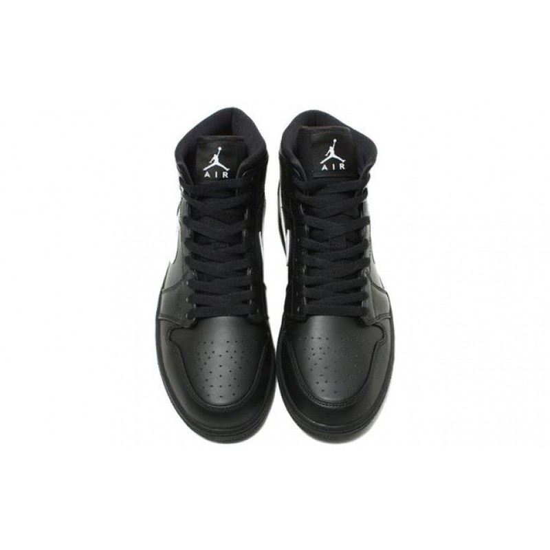 Air Jordan 1 Mid Black 554724-049