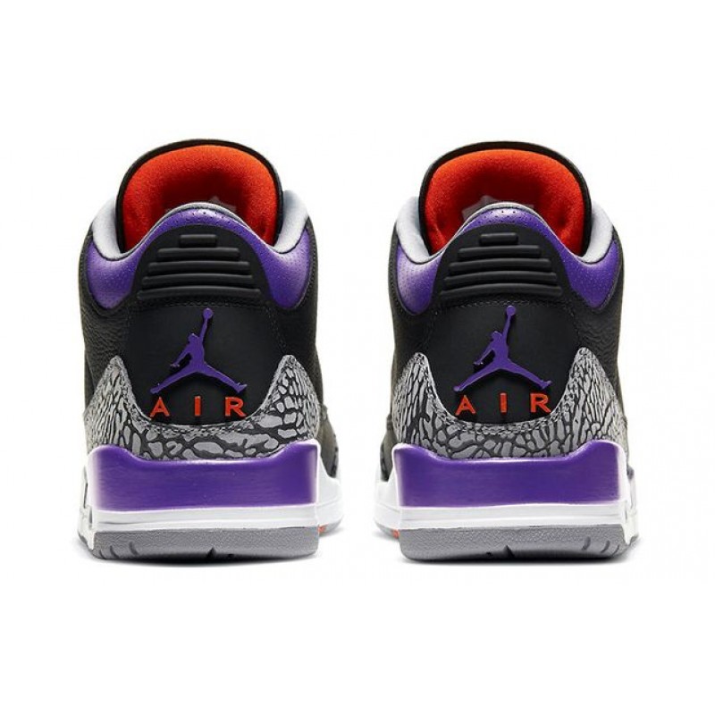 Air Jordan 3 Retro Black Court Purple CT8532-050