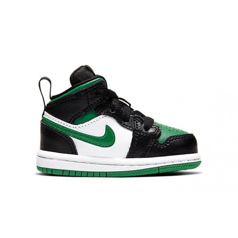 Air Jordan 1 Mid TD 'Black Pine Green' Black/White/Gym Red/Pine Green 640735-067