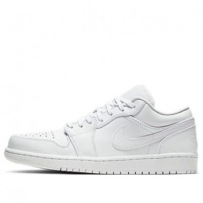 Air Jordan 1 Low Triple White 553558-130