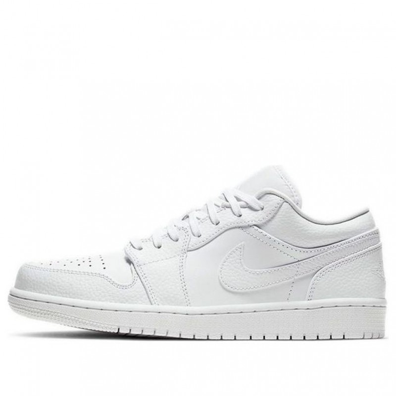 Air Jordan 1 Low Triple White 553558-130