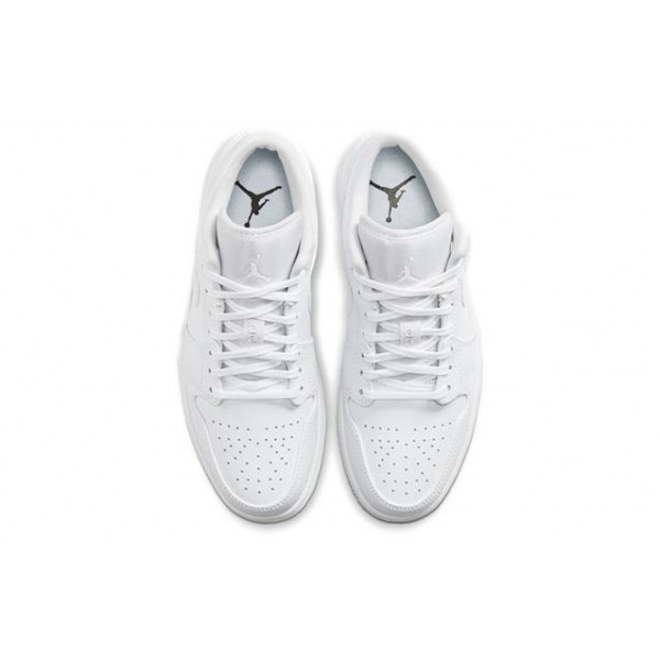 Air Jordan 1 Low Triple White 553558-130