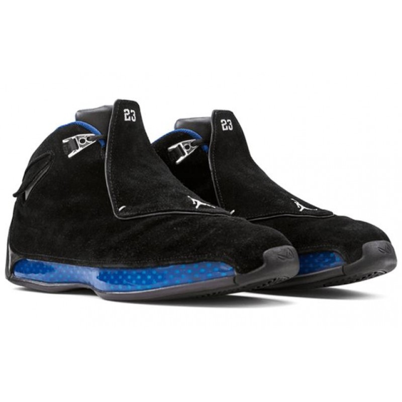 Air Jordan 18 OG 'Black Sport Royal' 2003 Black/Sport Royal 305869-041