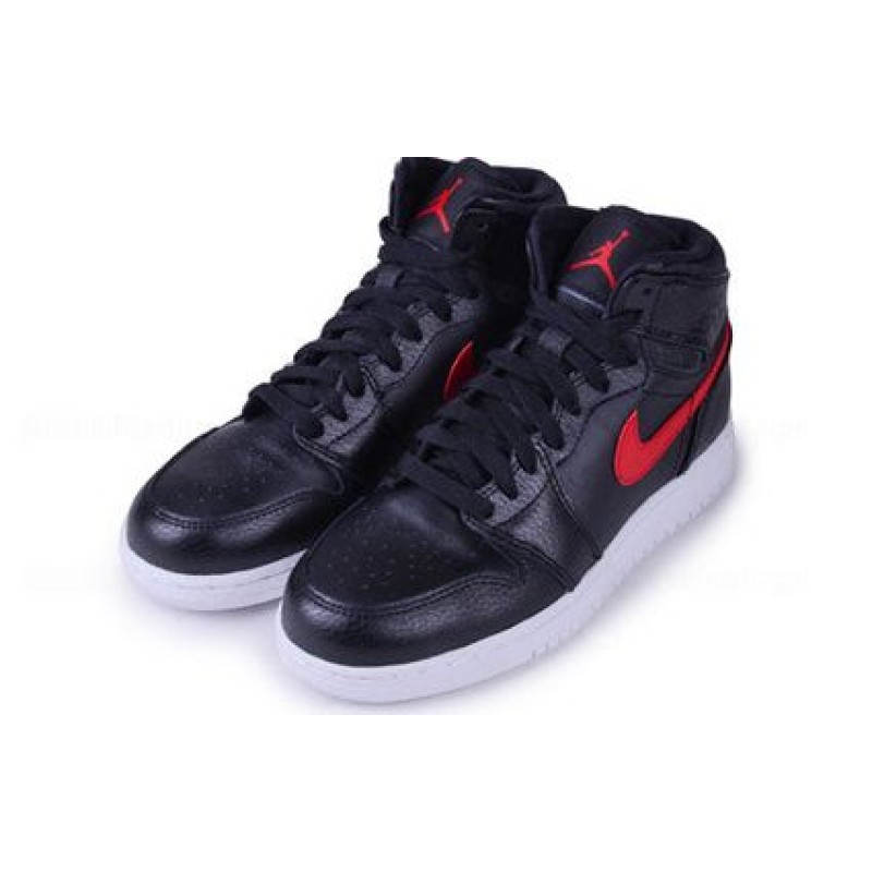 Air Jordan 1 High BG Rare Air - Black Gym Red 705300-012