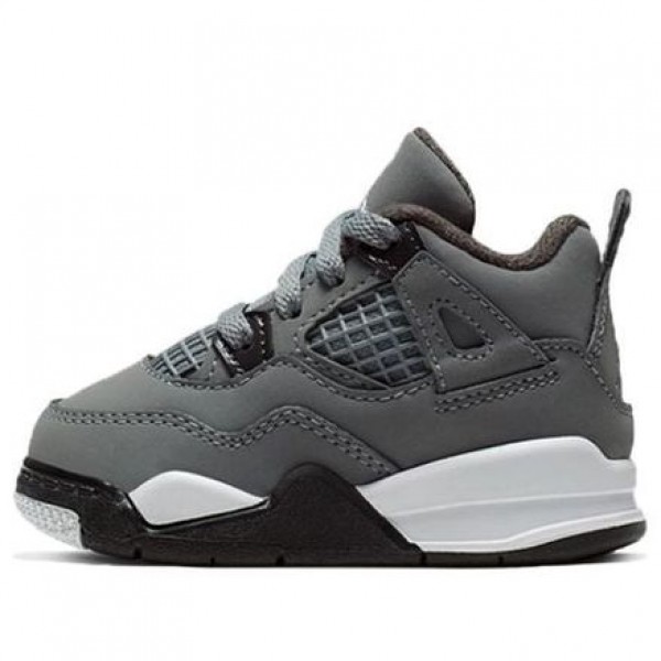 Air Jordan 4 Retro TD 'Cool Grey' 2019 Cool Grey/Chrome/Dark Charcoal BQ7670-007