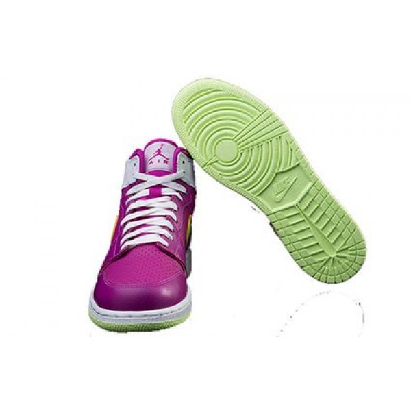 Air Jordan 1 Retro High GG 'Fuchsia Flash' Fuchsia Flash/Liquid Lime-White 332148-509