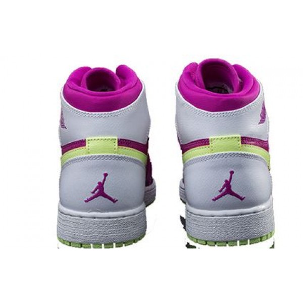 Air Jordan 1 Retro High GG 'Fuchsia Flash' Fuchsia Flash/Liquid Lime-White 332148-509