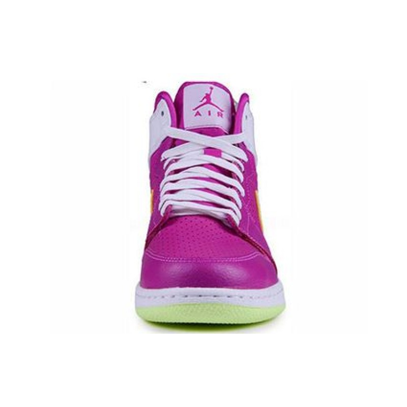 Air Jordan 1 Retro High GG 'Fuchsia Flash' Fuchsia Flash/Liquid Lime-White 332148-509