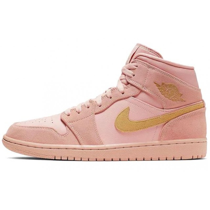 Air Jordan 1 Mid SE Coral Gold 852542-600